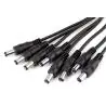 Cables de Poder,Cable Poder Splitter Camara Seguridad 8 Salidas Jack 5.5*2.5