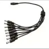 Cables de Poder,Cable Poder Splitter Camara Seguridad 8 Salidas Jack 5.5*2.5
