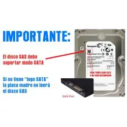 Adaptadores y Cables,Adaptador Conector Convertidor Lector Disco Duro Sas A Sata PC