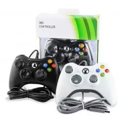 Joysticks de Juego,Control Joystick Para Xbox 360 Con Cable Mando Consola Pc