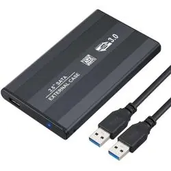 Accesorios Almacenamiento,Cofre SATA Case Para Disco Duro 2.5 Usb 3.0 - Metal