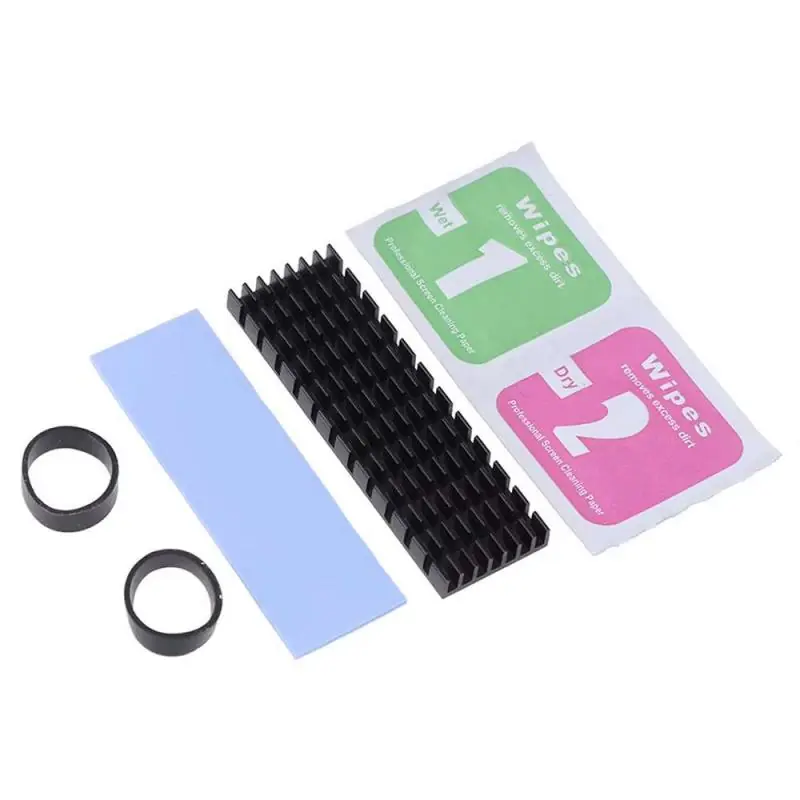 Adaptadores y Cables,Disipador Disco SSD 2280 Solido M.2 NVME NGFF M2 Calor Aluminio