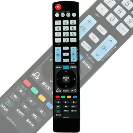 Control Remoto de TV,Control Remoto Compatible Con LG Smart Tv Led Plasma Lcd Hd