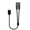 Adaptador Splitter Tipo C Auxiliar Microfono Notebook Celular
