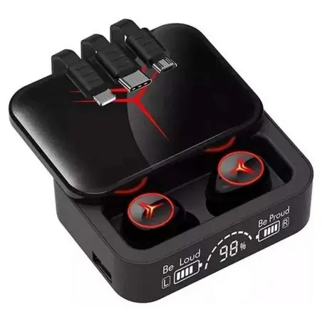 Audífonos y Manos Libres,Audifonos Manos Libre Inalambrico Bluetooth Recargable Touch M88PLUS