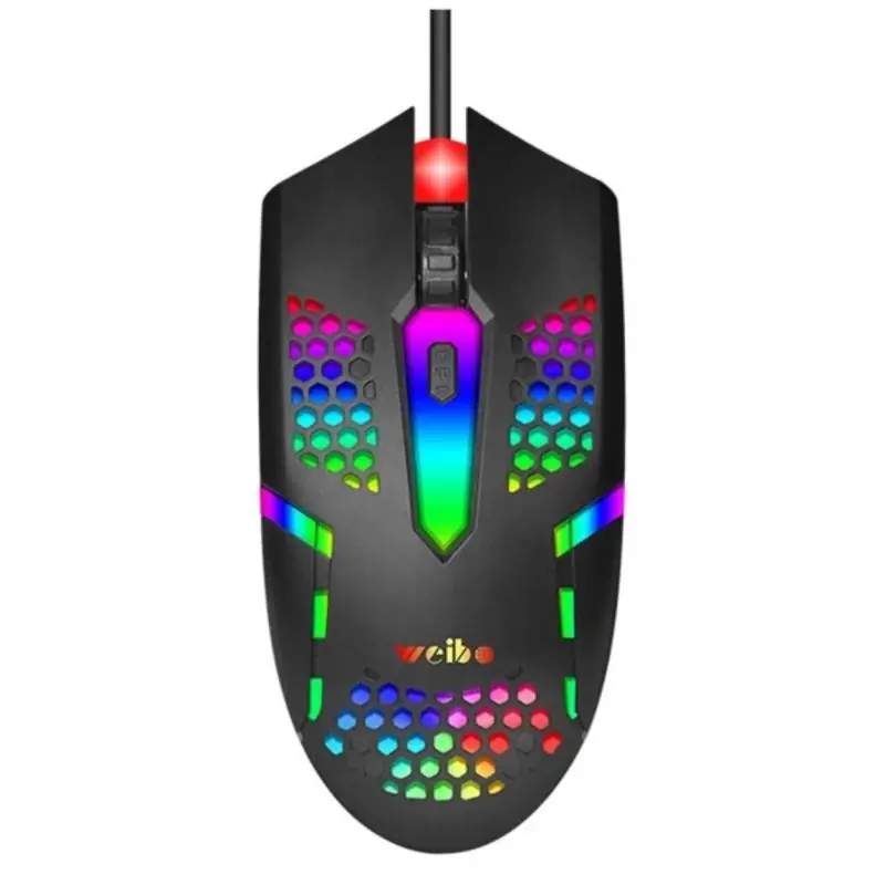 Mouse Gamer,Mouse Gamer Usb Optico Alambrico Retro Iluminado PC Notebook M-37