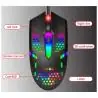 Mouse Gamer,Mouse Gamer Usb Optico Alambrico Retro Iluminado PC Notebook M-37